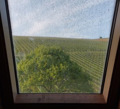 Dreckiges Fenster