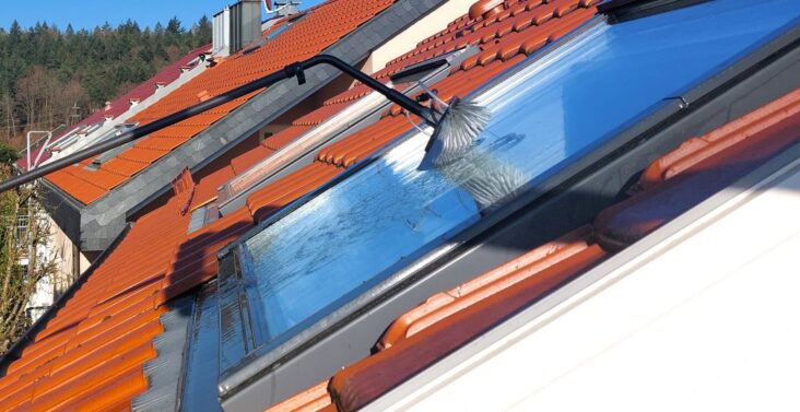 Foto Fensterreinigung mit Osmosewasser
